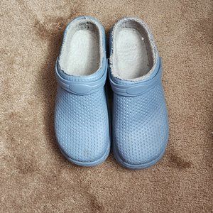 Gaatpot Lined Mules/Clogs Unisex 12 Women's/10.5 Men's in Gray